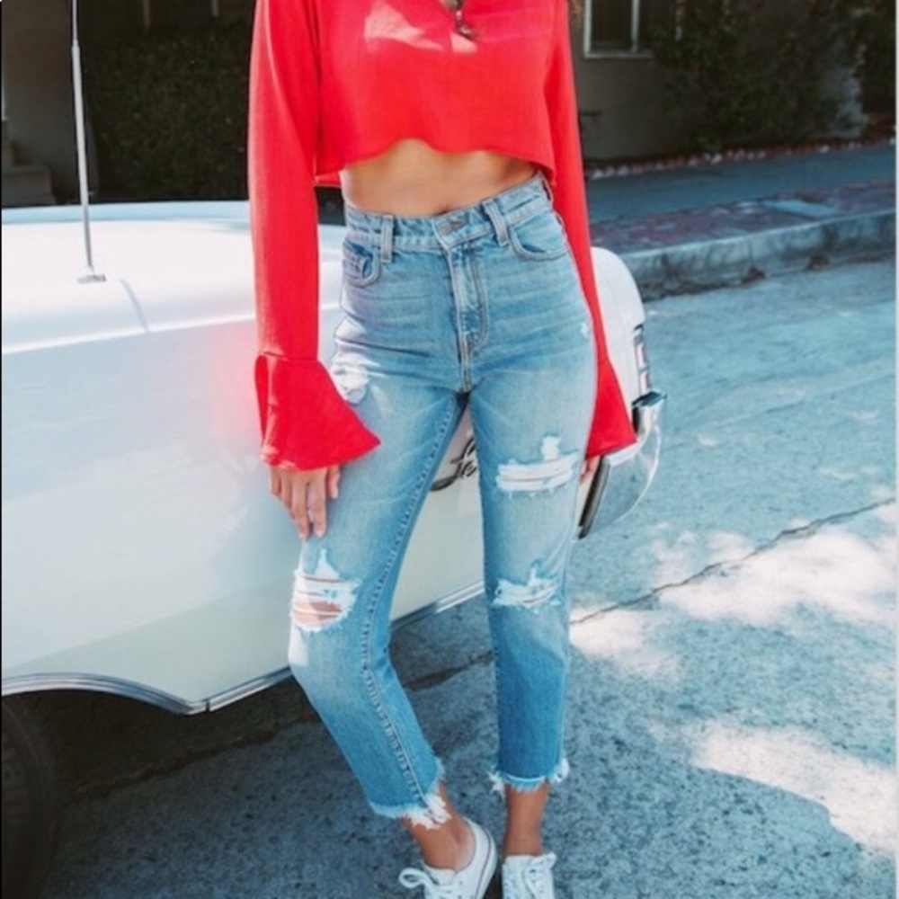 Swap with @lizleary Revice & Carmar Jeans